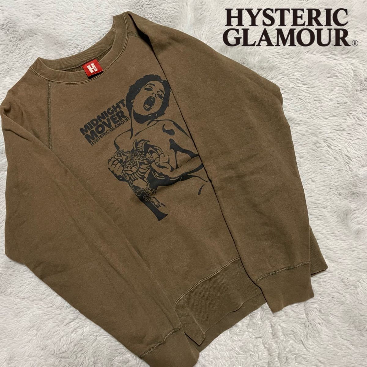 入手困難】初期 HYSTERIC GLAMOUR スウェット ラグラン 古着 人気の