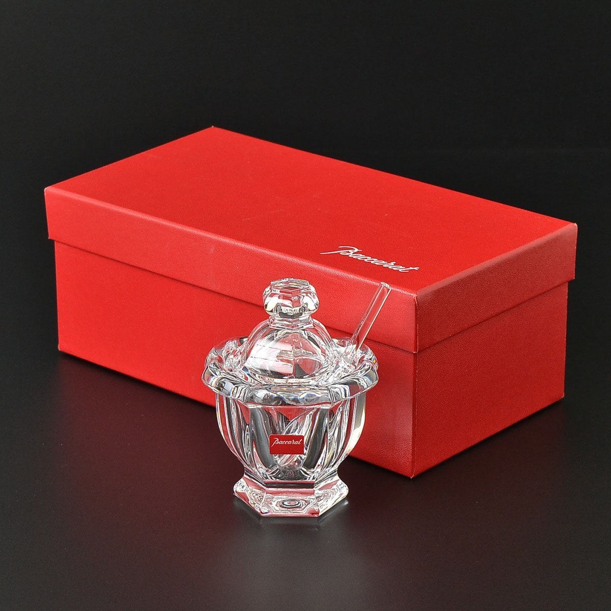 希少 黒入荷！ 美品 【SALE♪】 ◎393679 Baccarat 箱入 シュガー