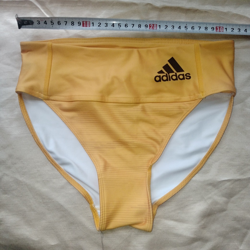 貴重品 ADIDAS (黄OT) ハイレグレーシングブルマ A9k