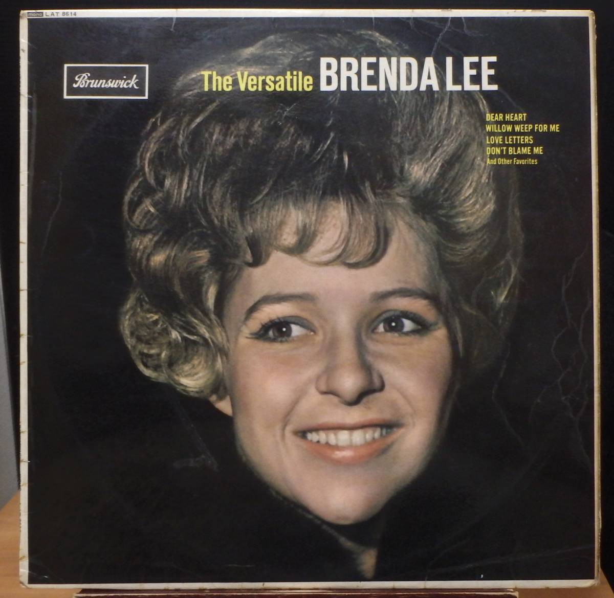 【FS187】BRENDA LEE「The Versatile Brenda Lee」, 65 UK mono Original/英国製ペラジャケ　★ボーカル_画像1