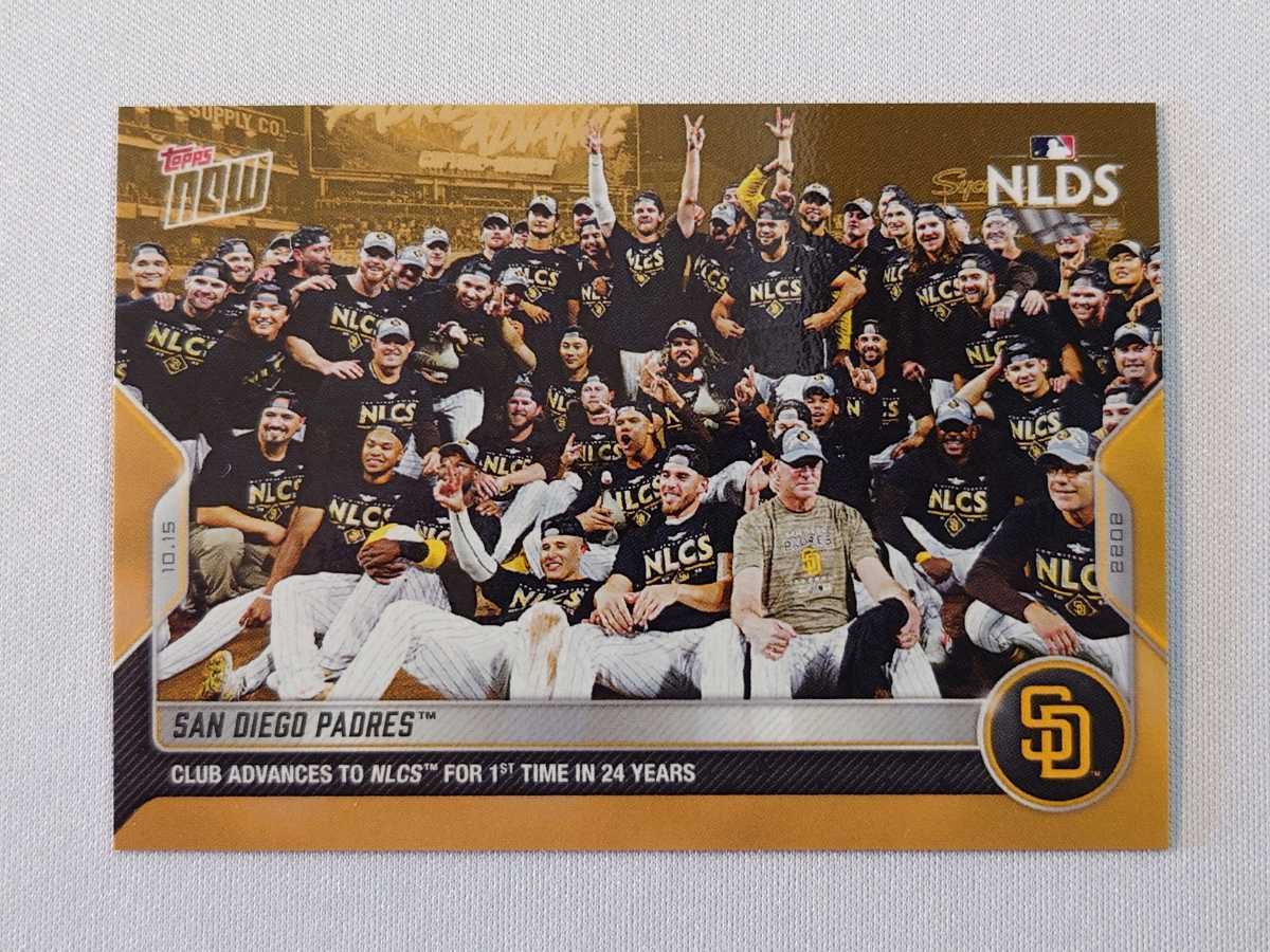 2022 MLB TOPPS NOW Bonus Card PSB7 - San Diego Padres NLCS サンディエゴ・パドレス カード トップスナウ ボーナスカード