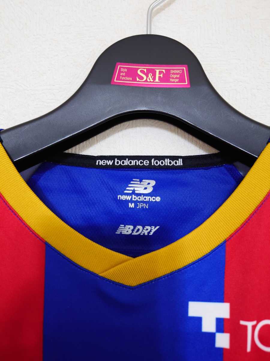 FC東京 松木玖生 ユニフォーム Mサイズ サッカー new balance ニューバランス 半袖 Jリーグ ウェア シャツ ホーム 2022 ルーキー 日本代表_画像7