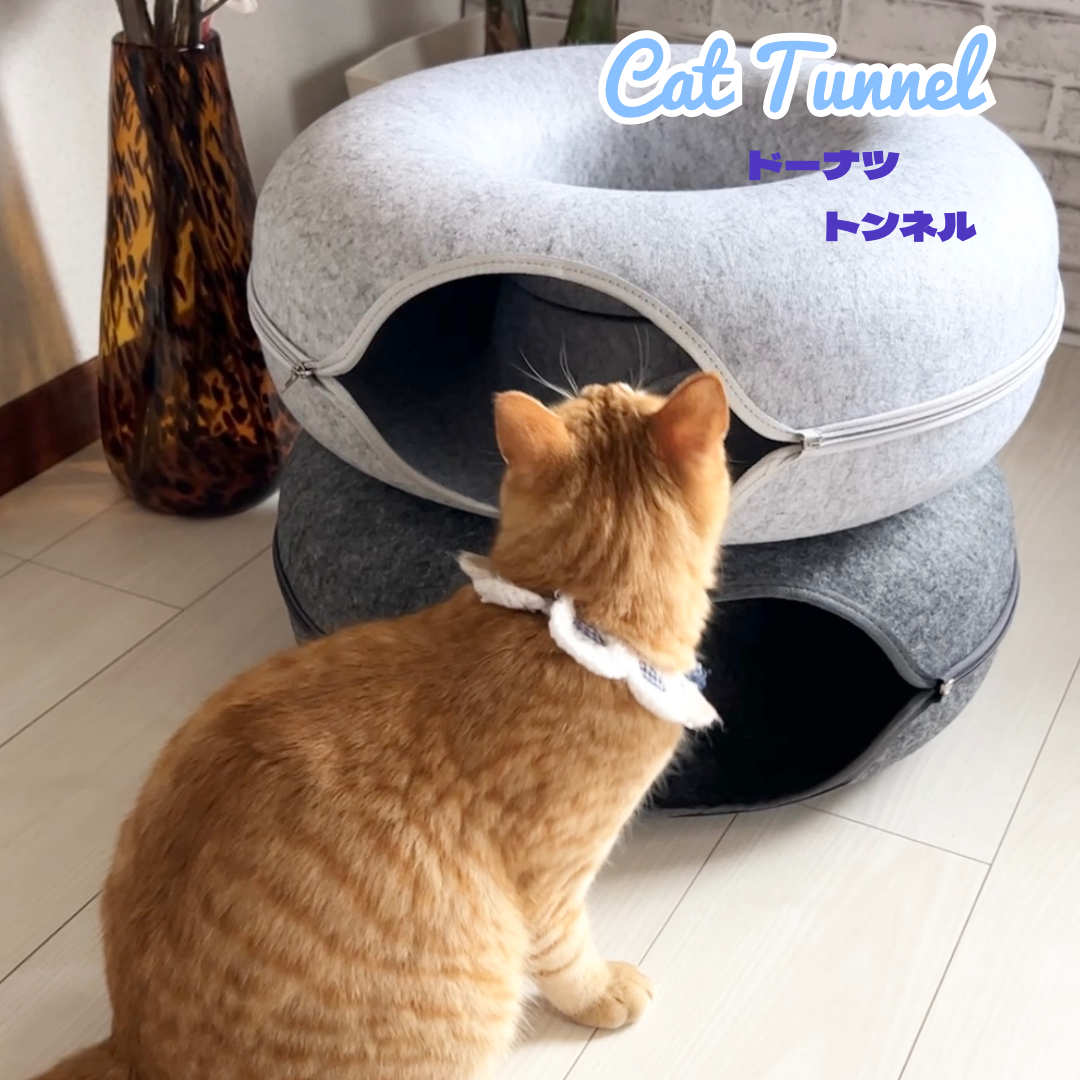  cat doughnuts tunnel cat. toy ... doughnuts cat bed 