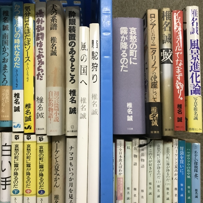 椎名誠　まとめて　47冊以上　セット　岳物語　白い手　ホネのような話　他_画像3