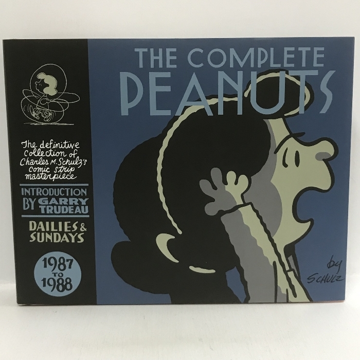 洋書　The Complete Peanuts 1987-1988　Fantagraphics Books　CHARLES M.SCHLZ スヌーピー_画像1