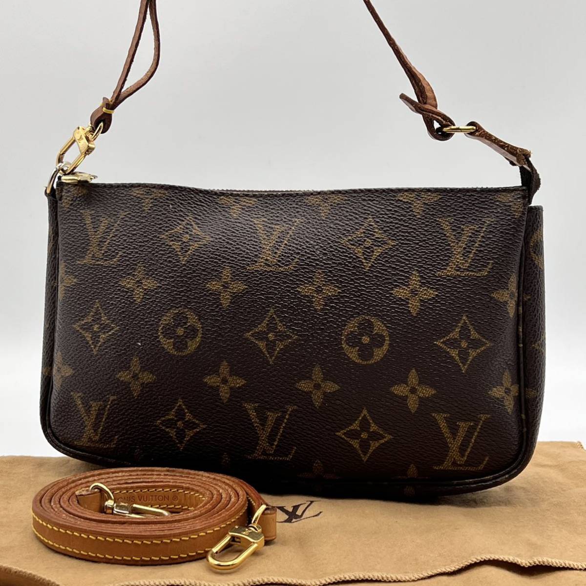 美品】LOUIS VUITTON ルイヴィトン アクセソワール モノグラム