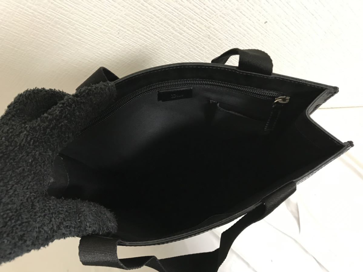 本物ディオールオムDior HOMME PVCレザービジネスハンドバッグボストン