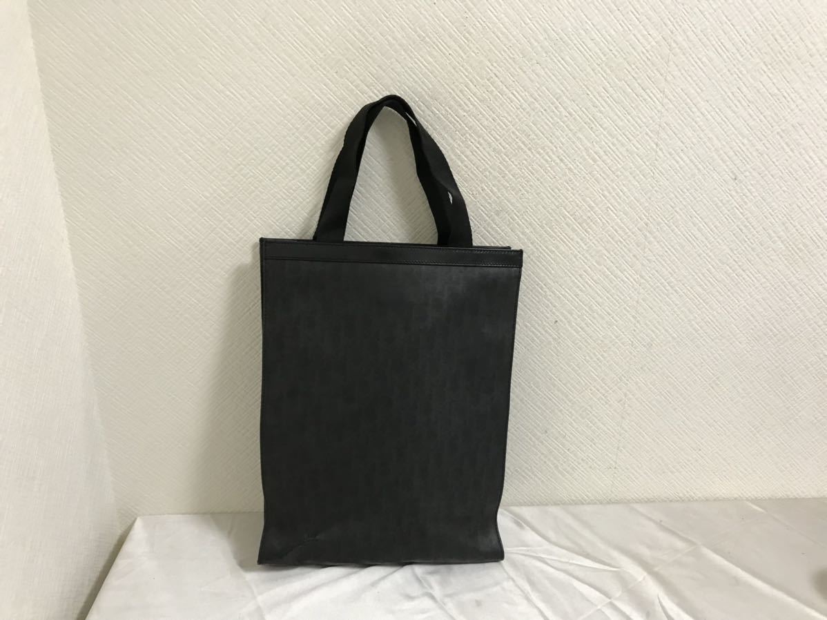 本物ディオールオムDior HOMME PVCレザービジネスハンドバッグボストン