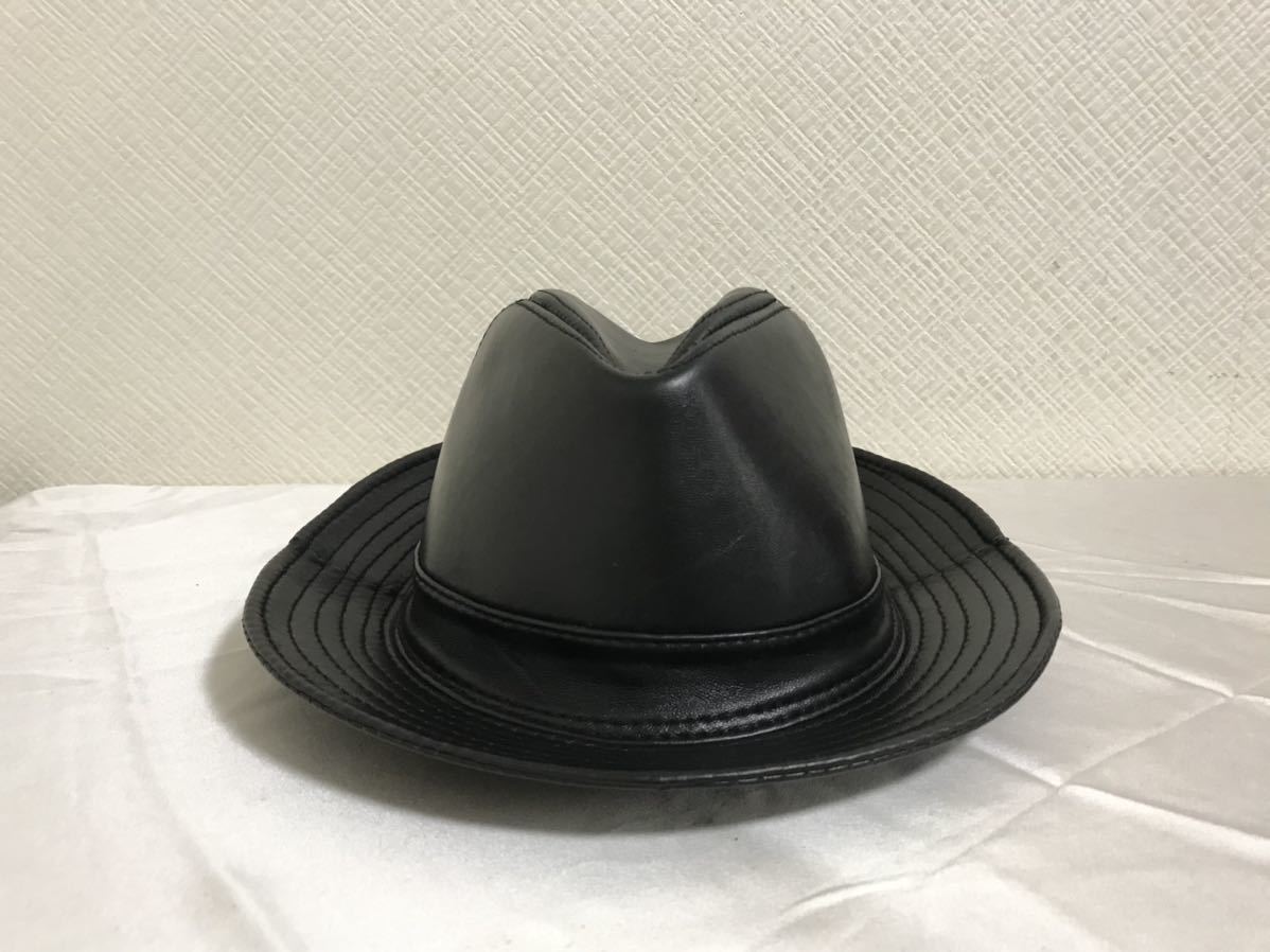  new goods unused genuine article selection blaser real original leather ram leather sheepskin soft hat hat hat black black travel travel men's lady's Golf military 2XL