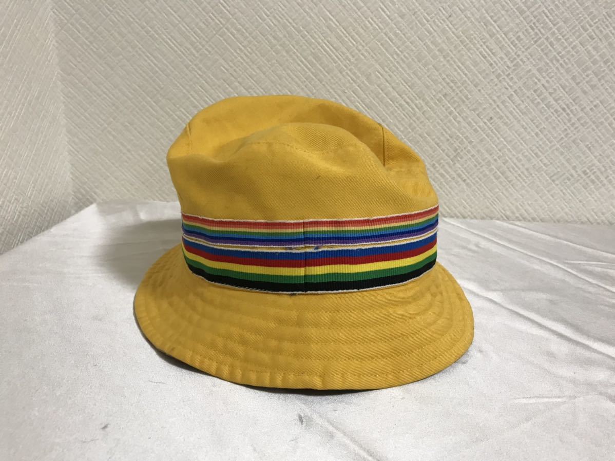  genuine article modern amusement Modern Amusement reversible check pattern canvas hat hat men's lady's suit American Casual Surf yellow red 