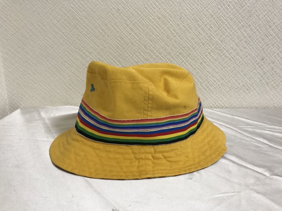  genuine article modern amusement Modern Amusement reversible check pattern canvas hat hat men's lady's suit American Casual Surf yellow red 