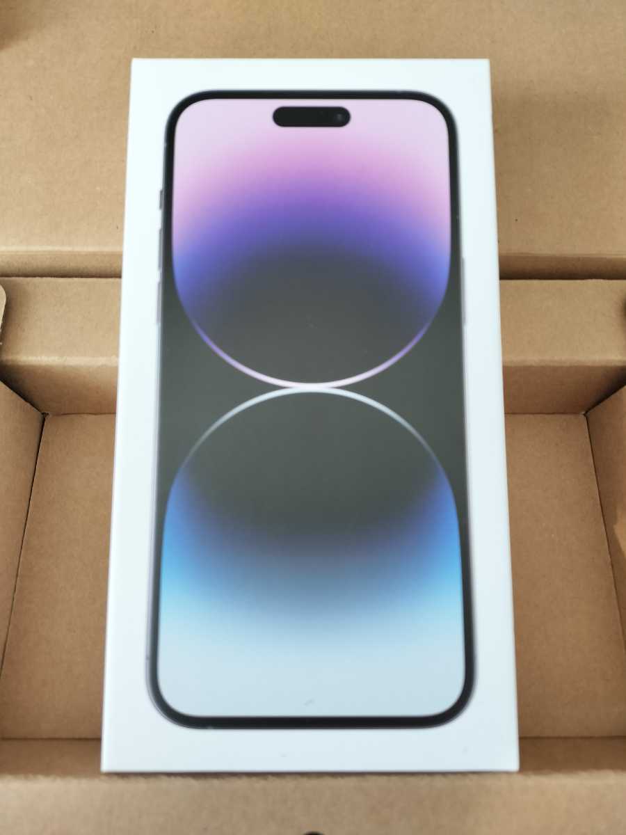 IPhone 14 Pro Max 1TBディープパープル SIMフリー 一括購入、残債なし