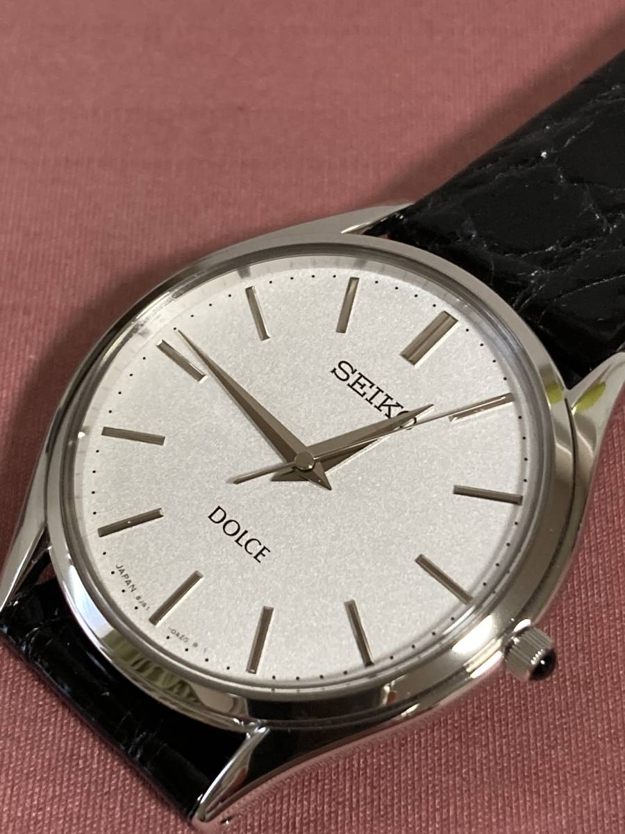 SEIKO DOLCE SACM171 純正ベルト未使用＋ベルト２本付 最終予定 腕時計