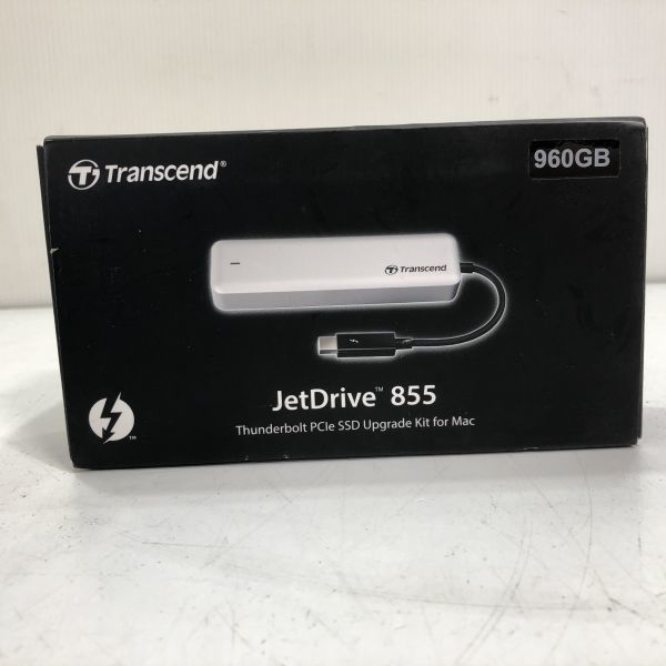 Transcend Mac専用SSDアップグレードキット JetDrive 855 Thunderbolt PCIeSSD 960GB ジャンク AA5366382/0101の画像1
