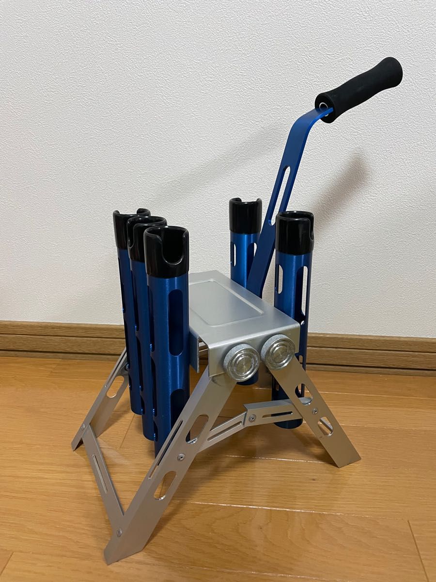 新作モデル ロデオクラフト ロッドスタンド 有頂天ブルー ルアー用品