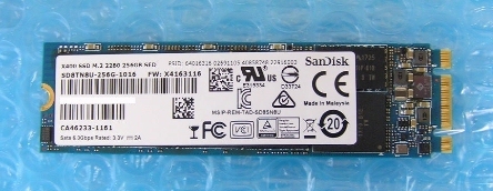 Samsung SSD MZNLN 256HAJQ256GB M.2 SATA _画像1