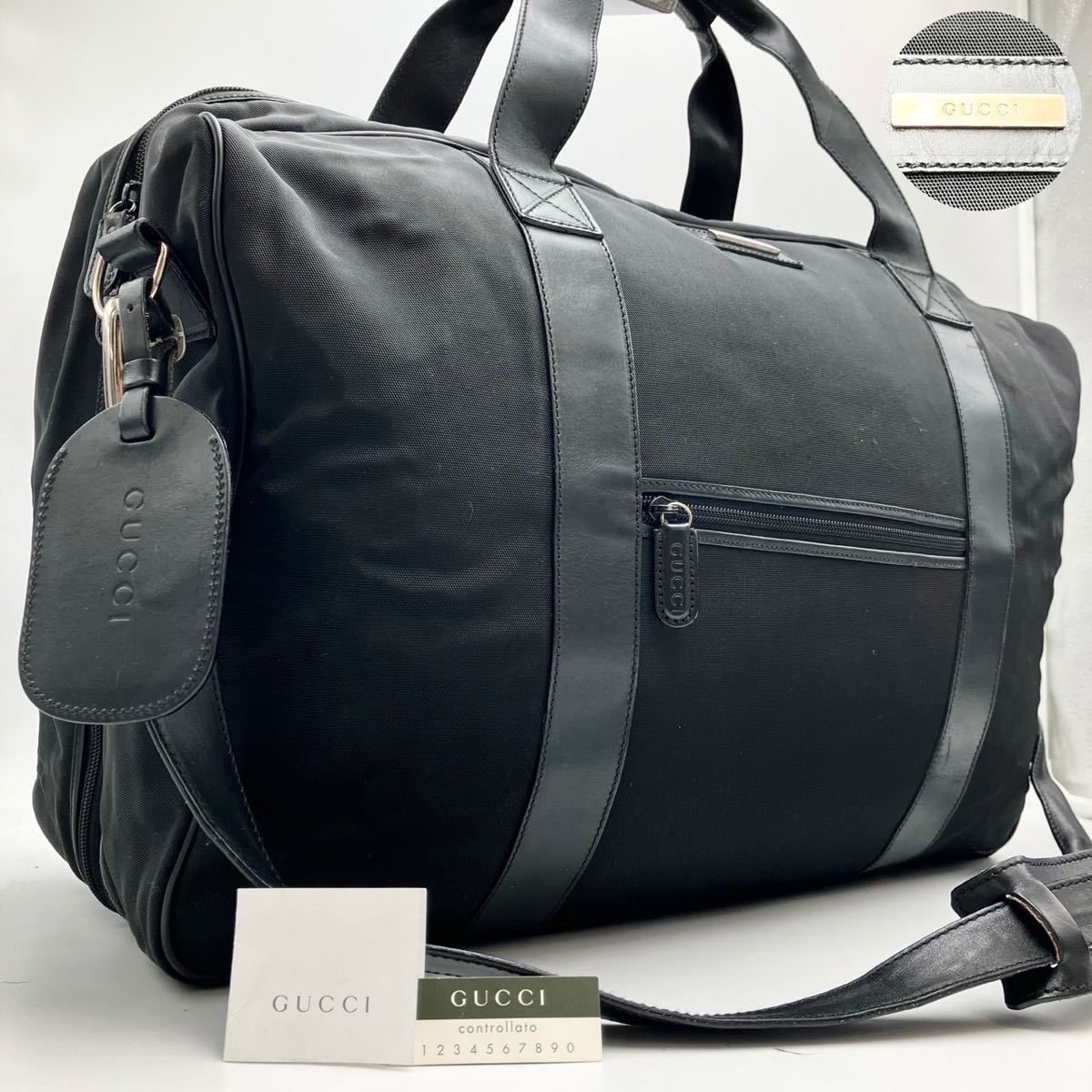 Gucci グッチ ボストンバッグ 大容量 2way-