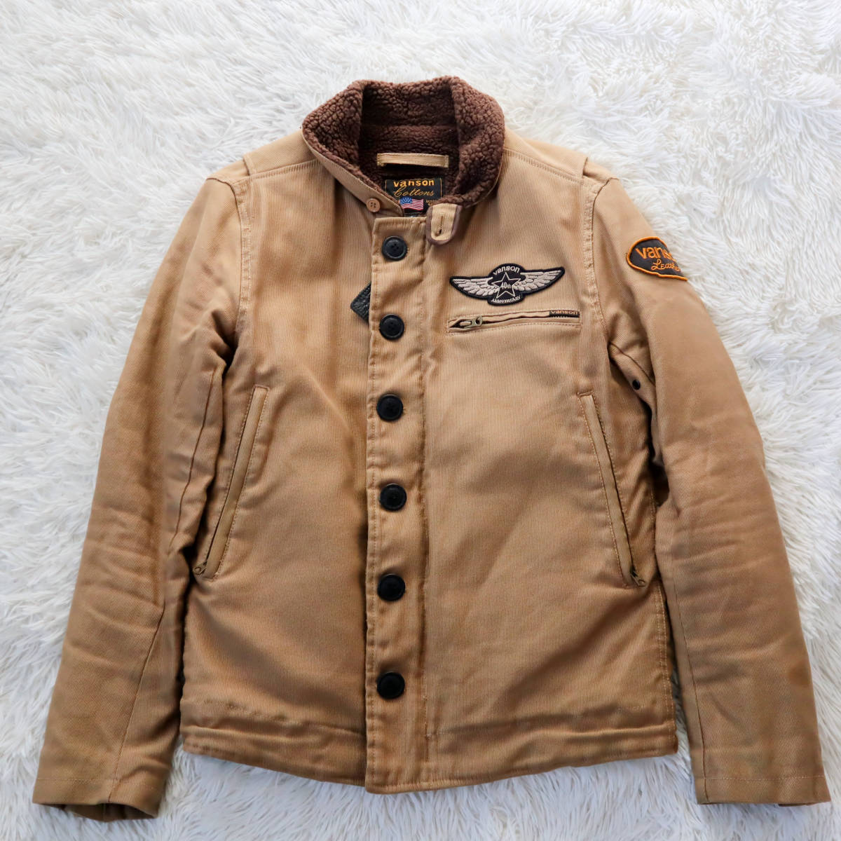 Yahoo!オークション - バンソン VANSON 40周年限定モデル N-1 Yahoo!オークション - バンソン VANSON 40周年限定モデル N-1