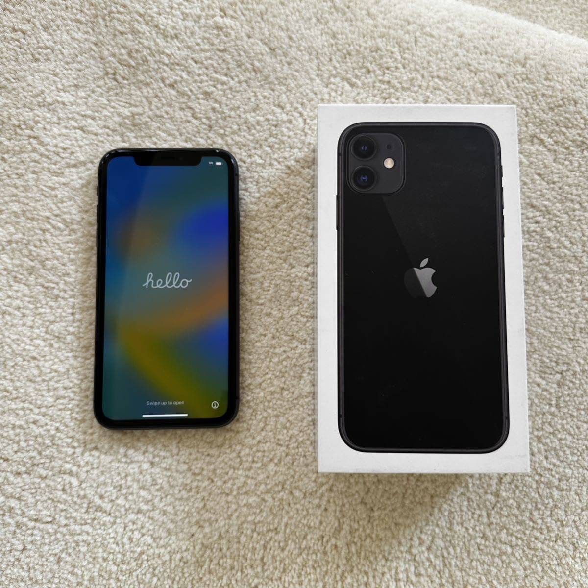 てしまう】 送料無料!☆アメリカ版☆美品 iPhone 11 128GB Black sim