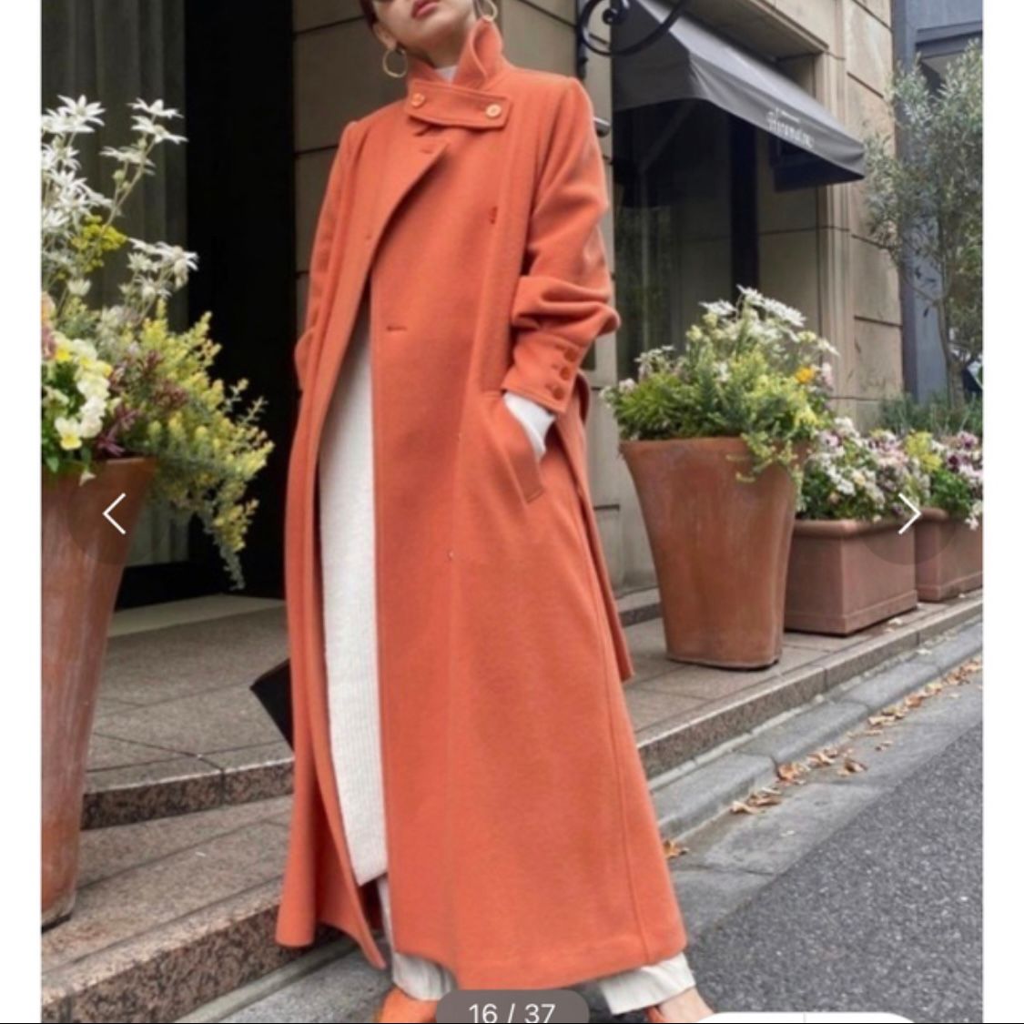 メーカー直送 【AMERI】POOFY FLARE LONG COAT Yahoo!フリマ（旧