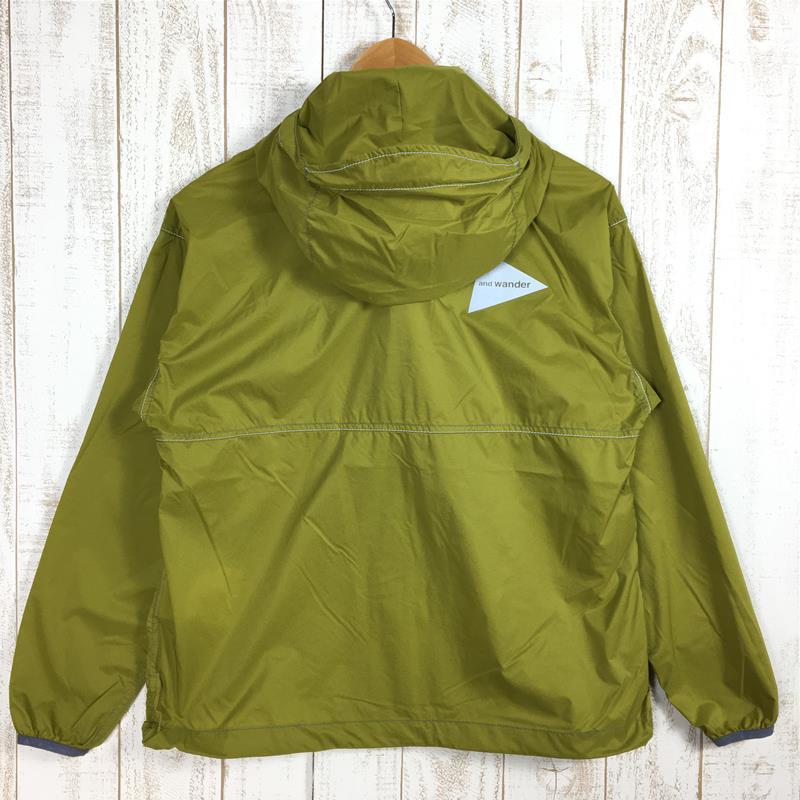 WOMENs S アンドワンダー パーテックス ウィンド ジャケット PERTEX wind jacket ウィンドシェル フーディ AND WAN_画像2