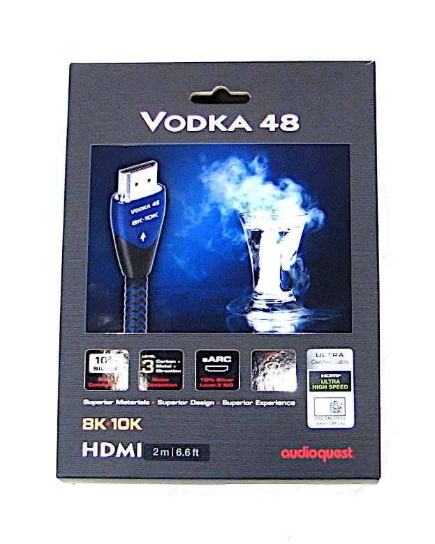 HDMIケーブル AUDIOQUEST VODKA48G/2M オーディオクエスト HDMIケーブル AUDIOQUEST VODKA48G/2M オーディオクエスト