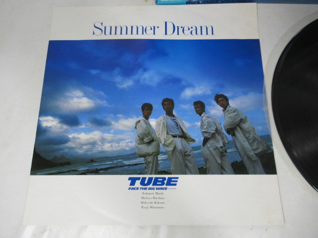 LP/レコード盤/チューブ/TUBE/Summer Dream/ライナー付き/帯付き/28AH 2187/現状渡し/中古品/KN4837/_画像3