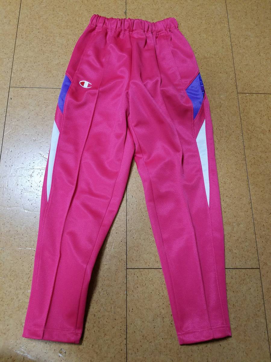 Champion jersey ( under ) Alpha mazenda140 Junior storage goods rare Champion color difference exhibiting ~ trousers sport 