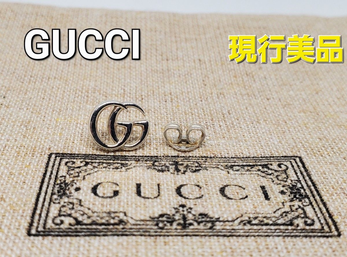 PayPayフリマ｜【現行 未使用に近い品】GUCCI 日本限定 ダブルG ピアス