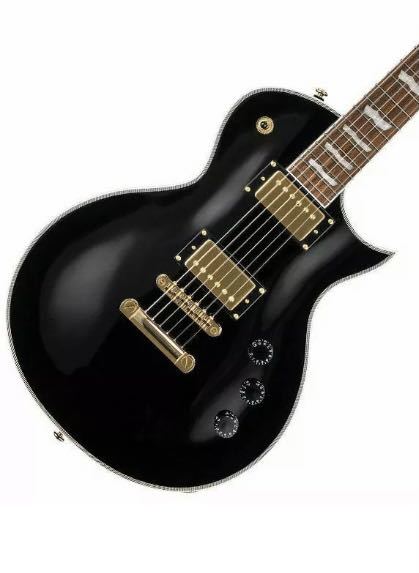  new goods ESP LTD EC-256 Electric Guitar Black black Gold parts Lespaul electric guitar 