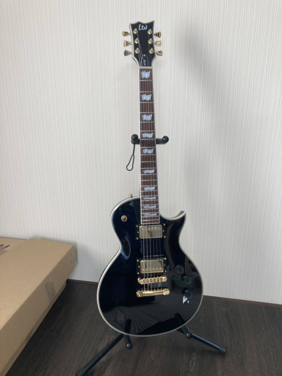  new goods ESP LTD EC-256 Electric Guitar Black black Gold parts Lespaul electric guitar 