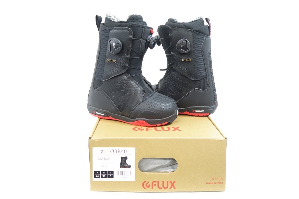 ヤフオク! - 未使用 22/23 FLUX OM-BOA メンズ24cm スノーボ...
