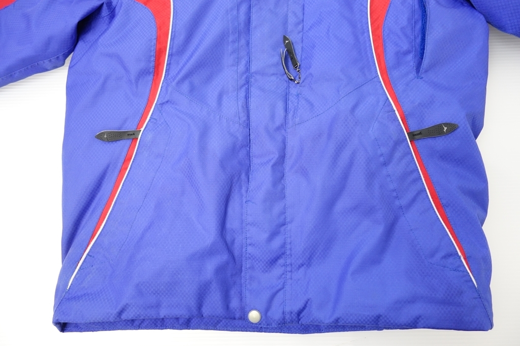  б/у 09/10 MIZUNO одежда жакет SS размер длина одежды 64cm ширина 52cm лыжи одежда Mizuno #4