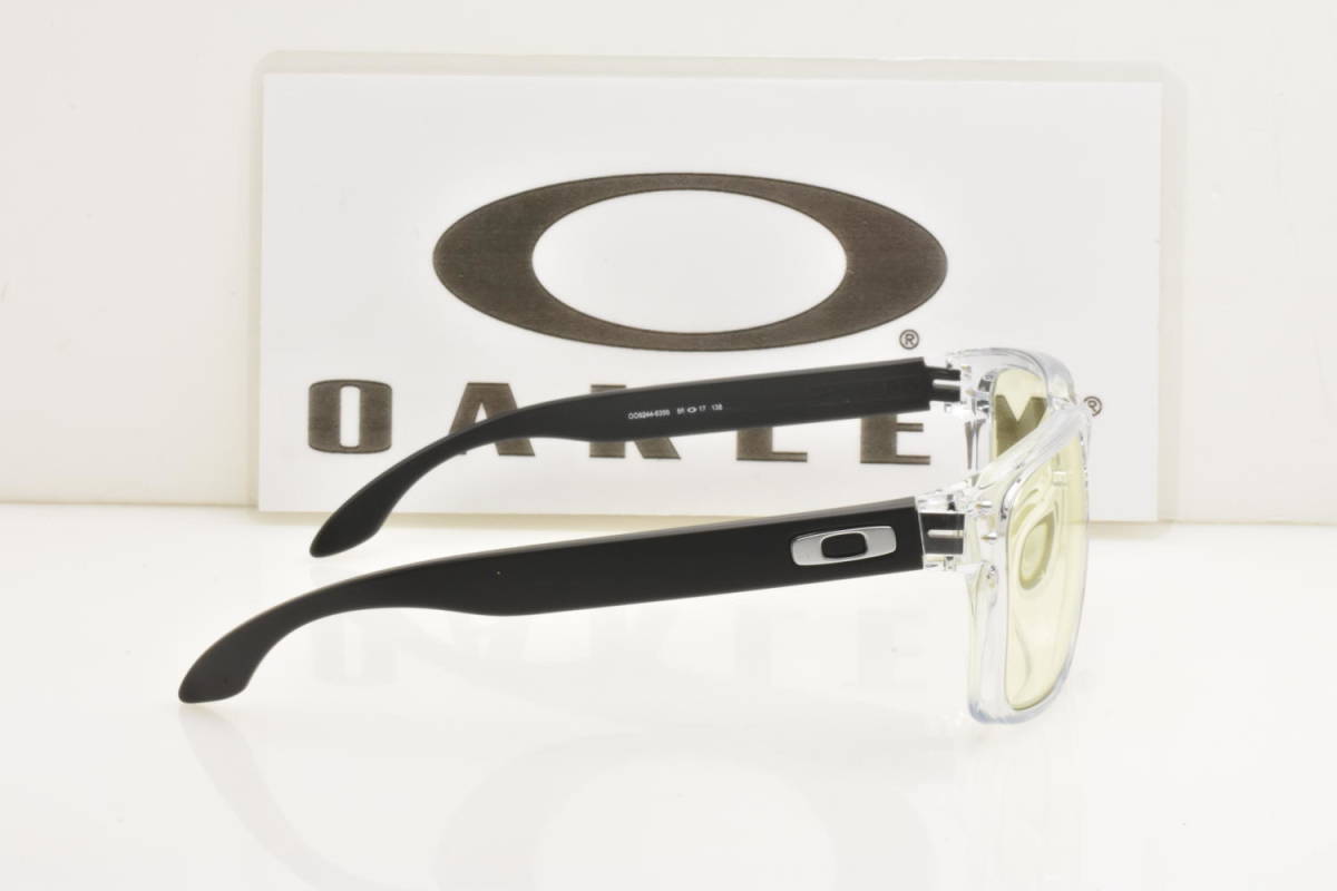 ★新品・正規輸入品！OAKLEY オークリー OO9244-6356 HOLBROOK ホルブルック クリアー プリズムゲーミング★_画像4