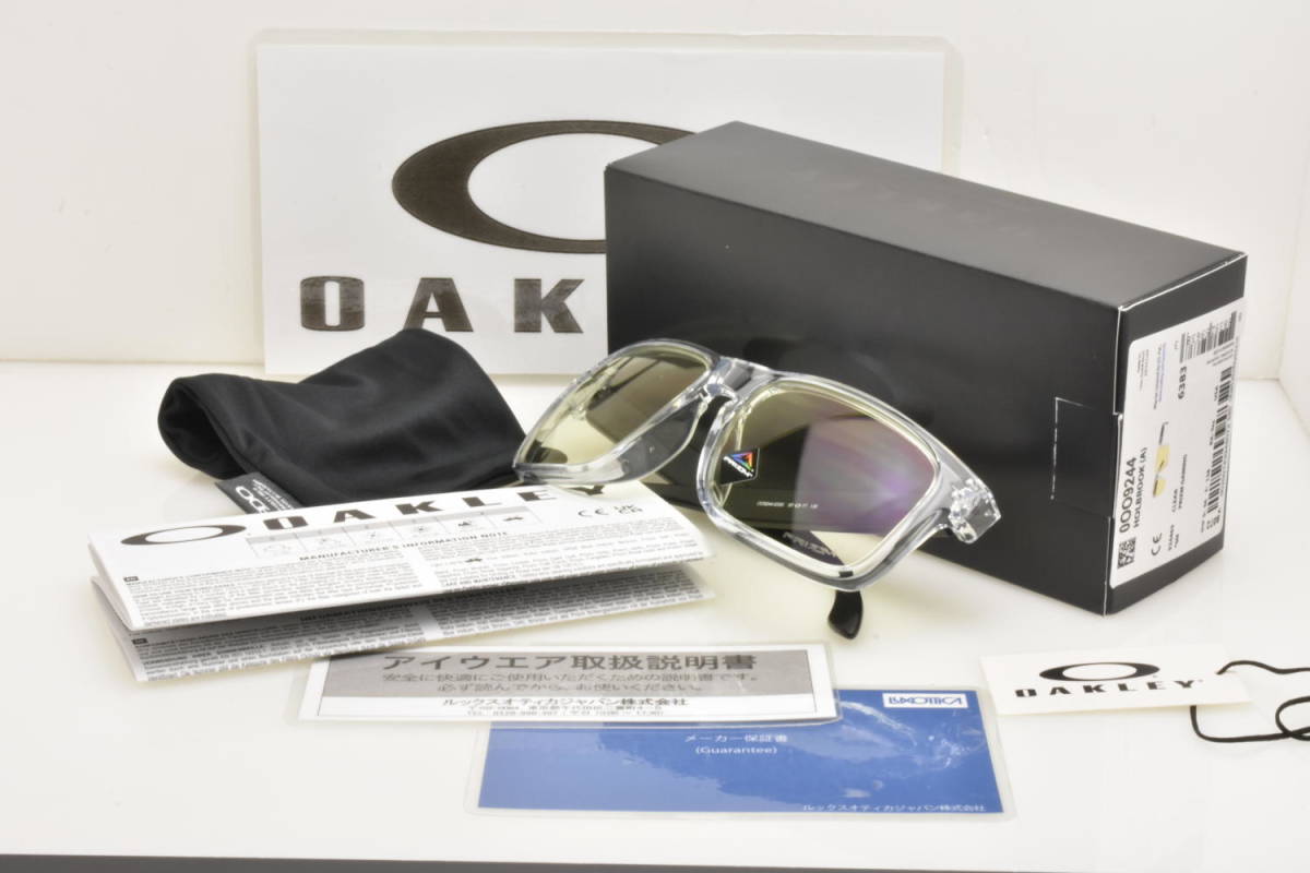 ★新品・正規輸入品！OAKLEY オークリー OO9244-6356 HOLBROOK ホルブルック クリアー プリズムゲーミング★_画像7