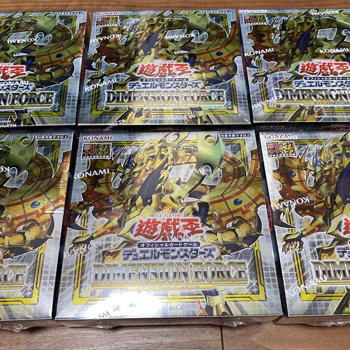 【新品・未開封(シュリンク付)】6box ディメンションフォース　初回限定プラスワン付　エクソシスターズ　アルシエル　