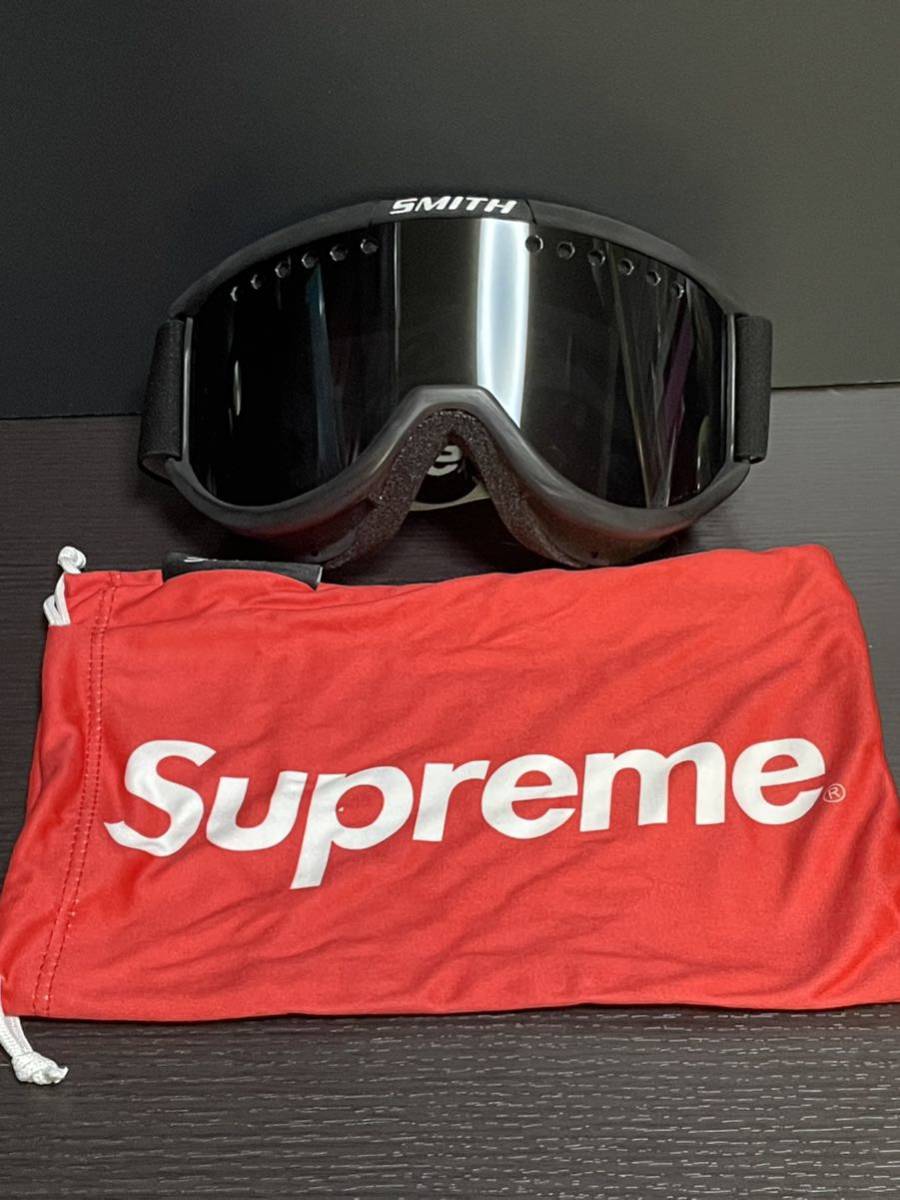 絶版品☆Supreme Smith Cariboo OTG Goggle シュプリーム スミス ゴーグル スノーボード BLACK ブラック 15AW_画像4