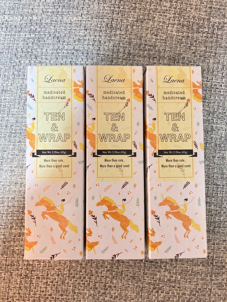 77%OFF!】 ラエナ ハンドクリーム テントラップ キンモクセイの香り 3