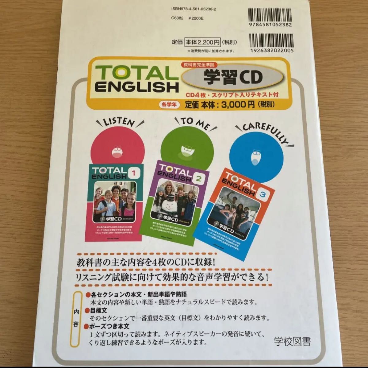 中学英語 中学2年 教科書ガイド