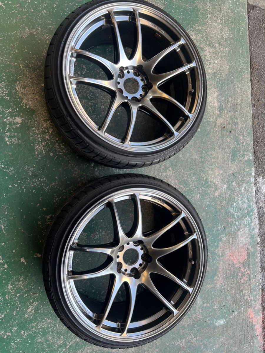 低価超激安】 WORK EMOTION CR極 19×9.5J PCD114.3 5H INSET+15