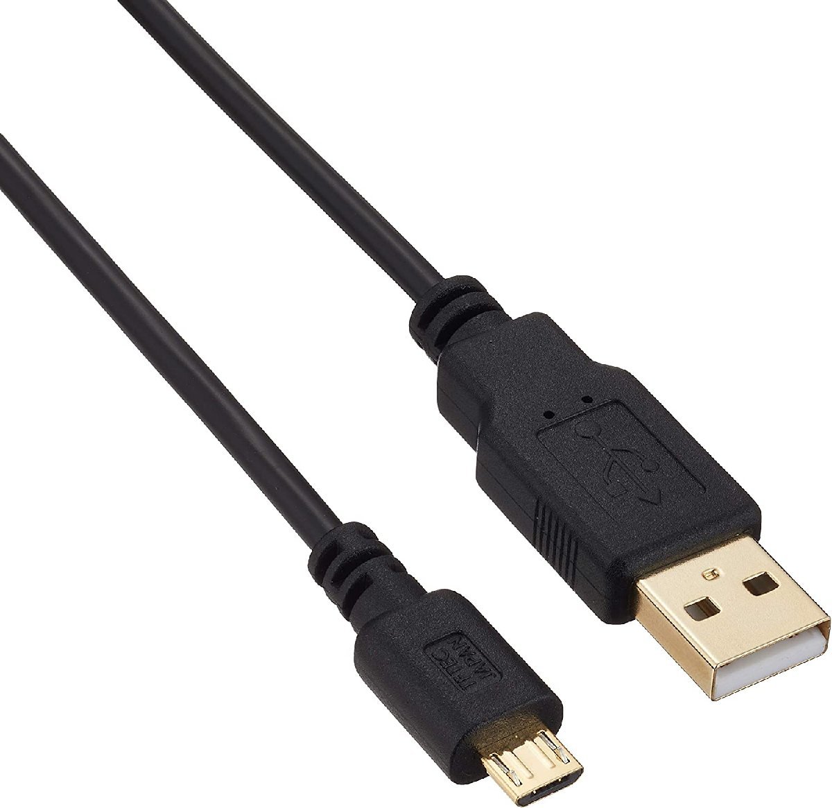 変換ケーブル USBケーブル 5m Micro-A 低損失アルミシールド 金メッキ端子採用 USB2A-MC/CA500/0375 変換名人/送料無料_画像1