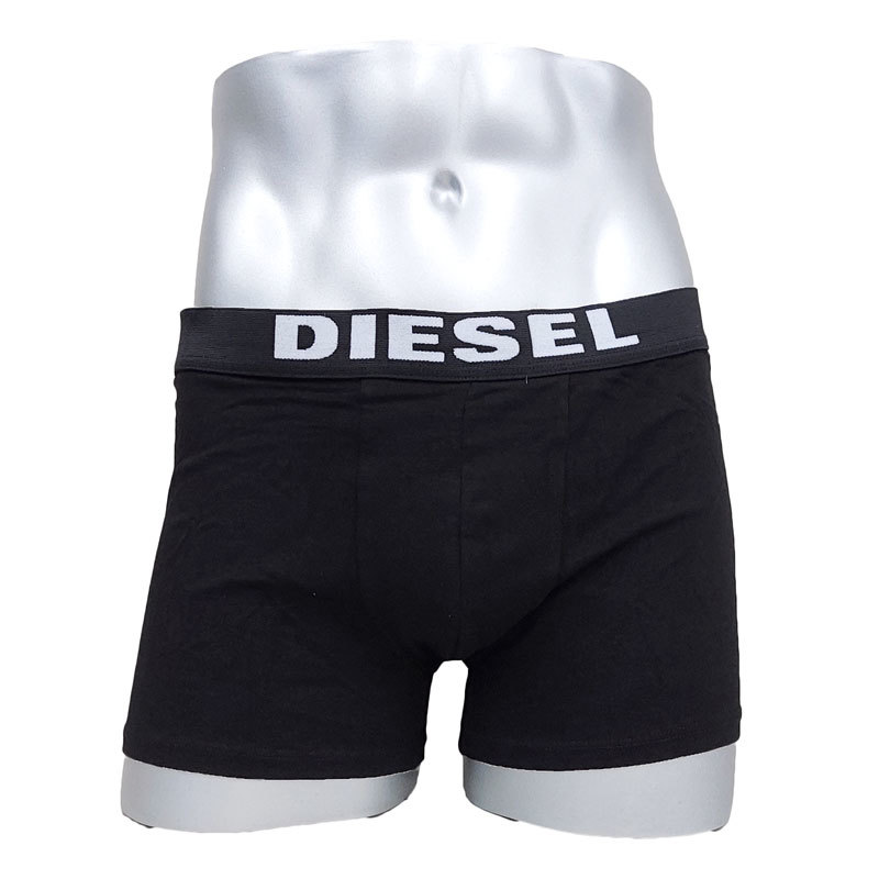 DIESEL diesel under wear 3 sheets set 00CKY3 RIAYC E5037 XL black black red boxer shorts underwear new goods free shipping parallel imported goods 