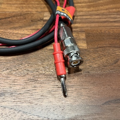 中古】ADVANTEST A01018-100 高電圧用入力ケーブル - 電気計測器 中古】ADVANTEST A01018-100 高電圧用入力ケーブル - 電気計測器