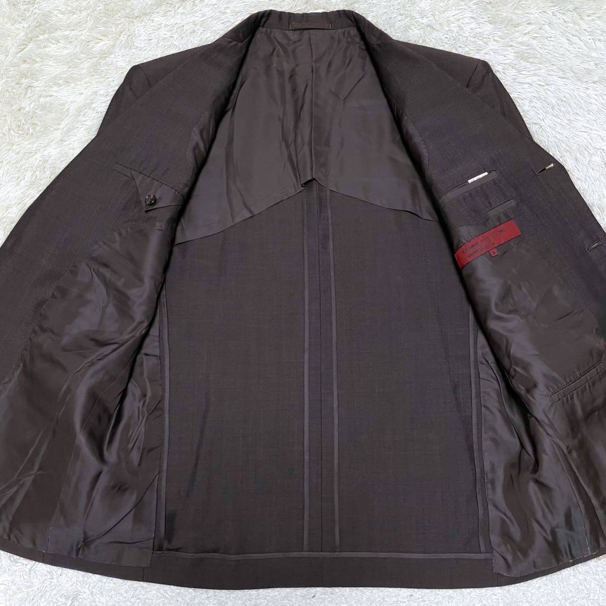 コムデギャルソンオムドゥ AD1998 ウール モヘア スーツ セットアップ ジャケット スラックス COMME DES GARONS HOMME DEUX チャコール M _画像3