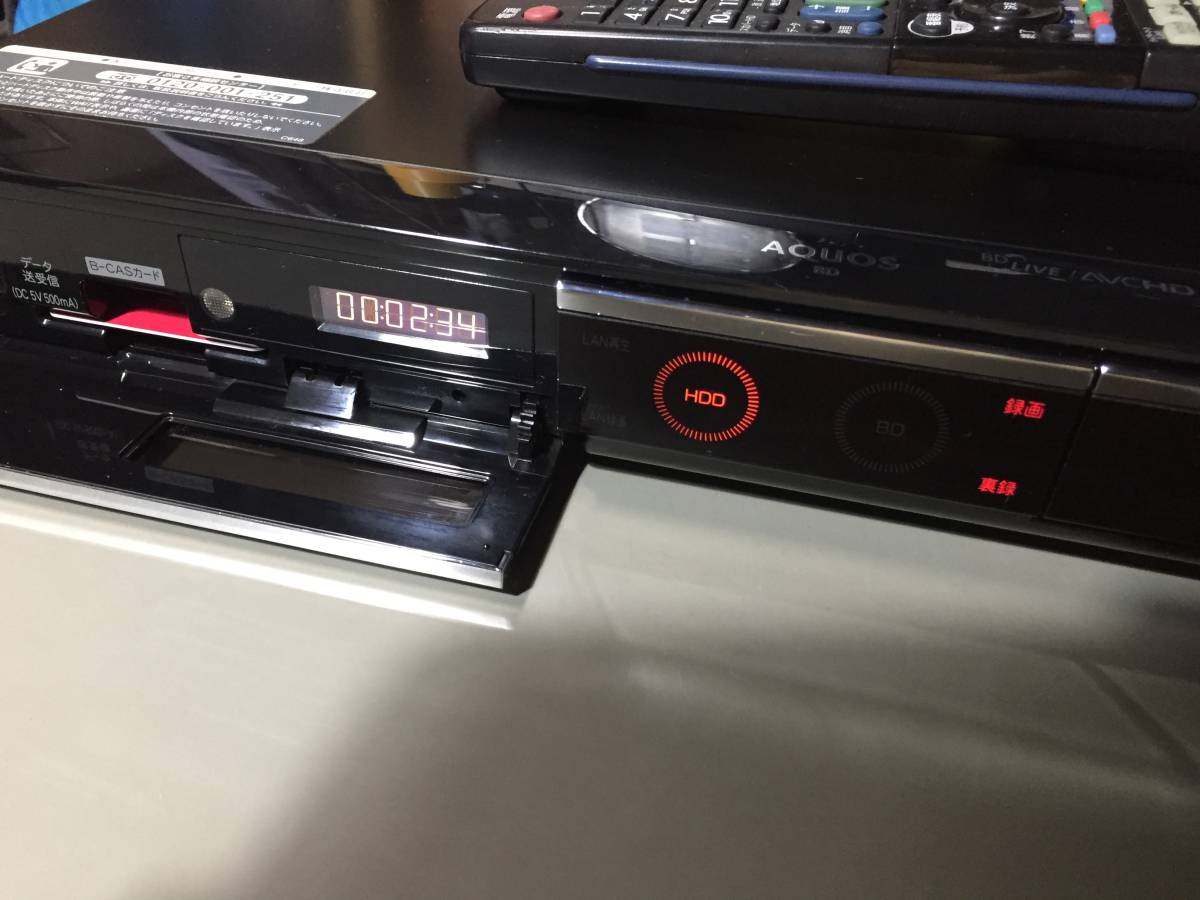 SHARP シャープ 1TB 2チューナー (2番組同時録画)ブルーレイ SHARP シャープ 1TB 2チューナー (2番組同時録画)ブルーレイ