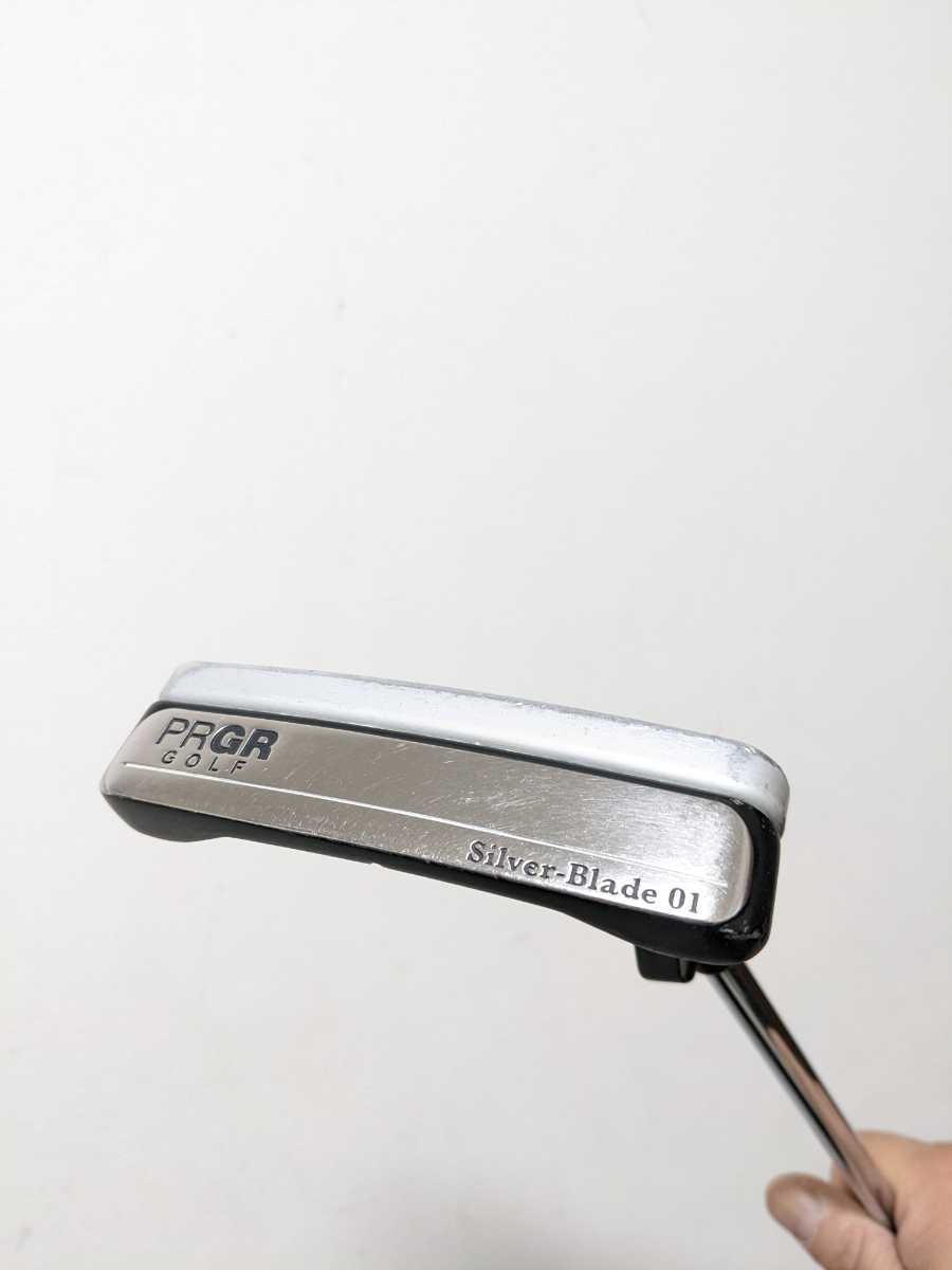 Prgr Pro Gear Dilver-Blade 01 Putter 34-дюймовый гольф-гольф-гольф зеленый