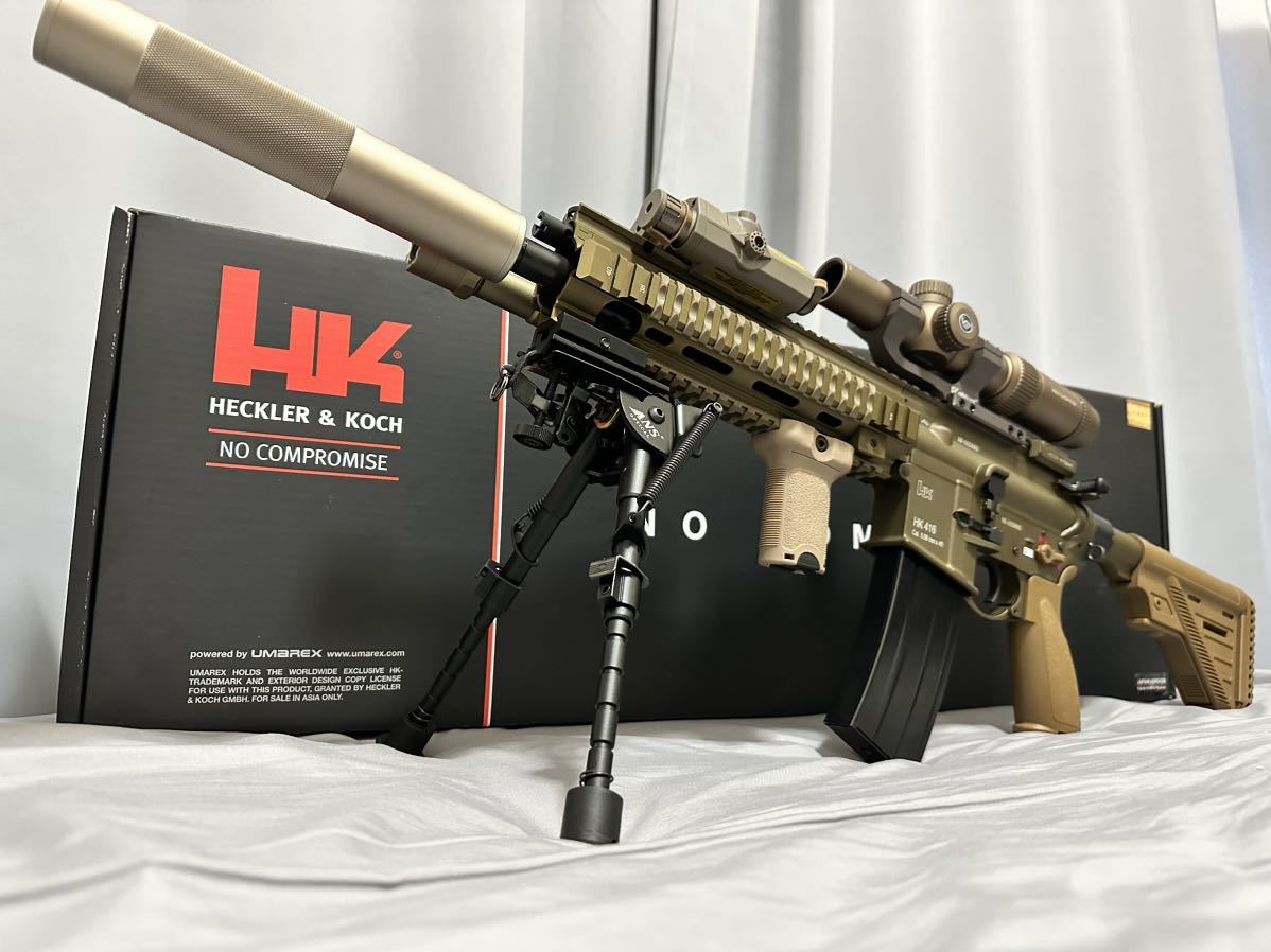 美品】VFC /Umarex HK416 A5 GBB 外装カスタム ガスブローバック