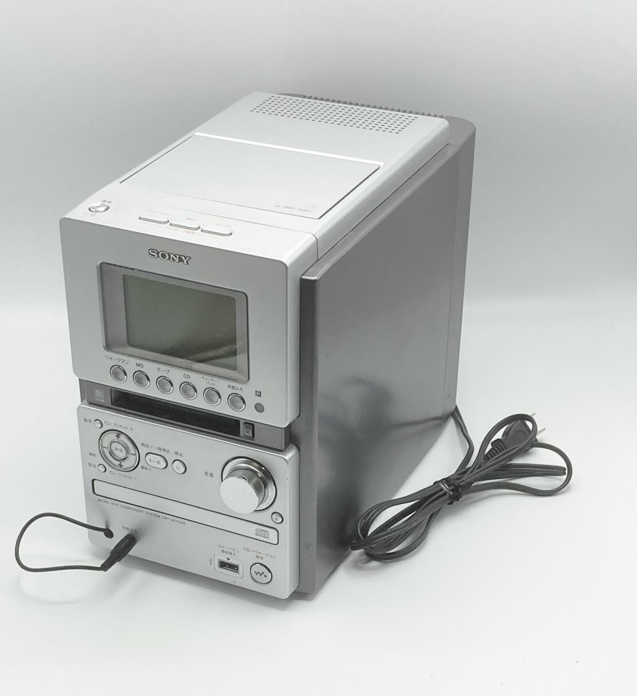 ヤフオク! - SONY MD搭載オールインワンコンポ CMT-M35WM...