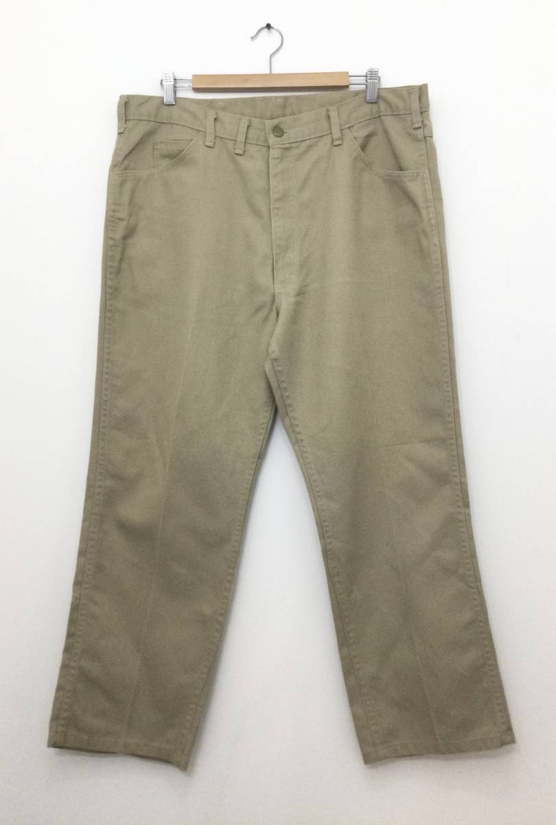 OSH KOSH オシュコシュ パンツ コットン×ポリエステル パンツ MADE IN USA 40メンズXL〜 ベージュ系 VINTAGE_画像1