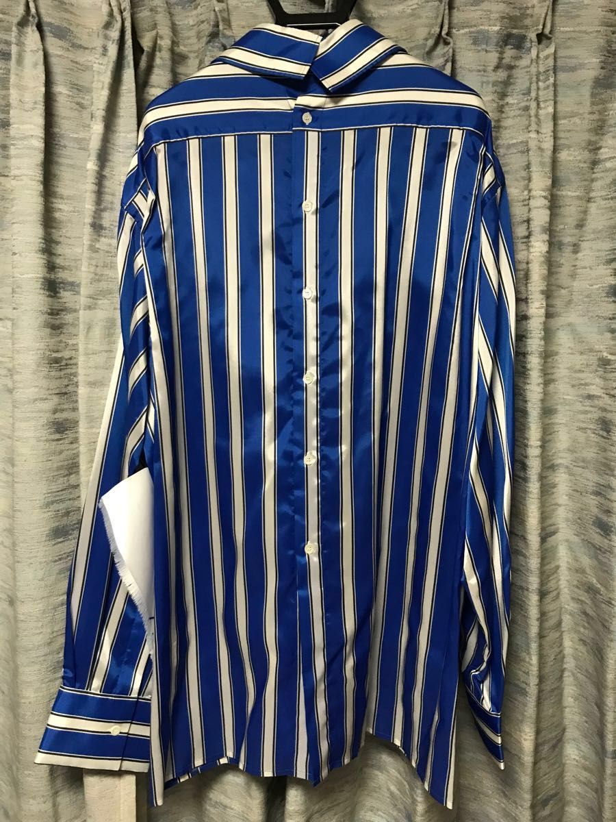 46 新品7 9万 BOTTERボッター SIDE LABEL LINING SHIRT オーバー 46 新品7 9万 BOTTERボッター SIDE LABEL LINING SHIRT オーバー